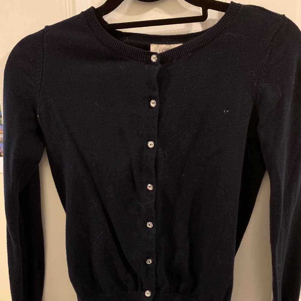 Blue Cardigan